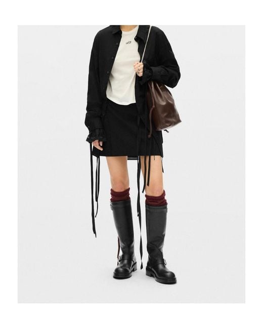 Ann Demeulemeester White Floor T-Shirt