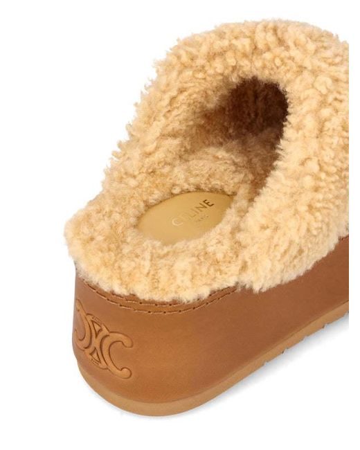 Céline Brown Dana Wedge Mule