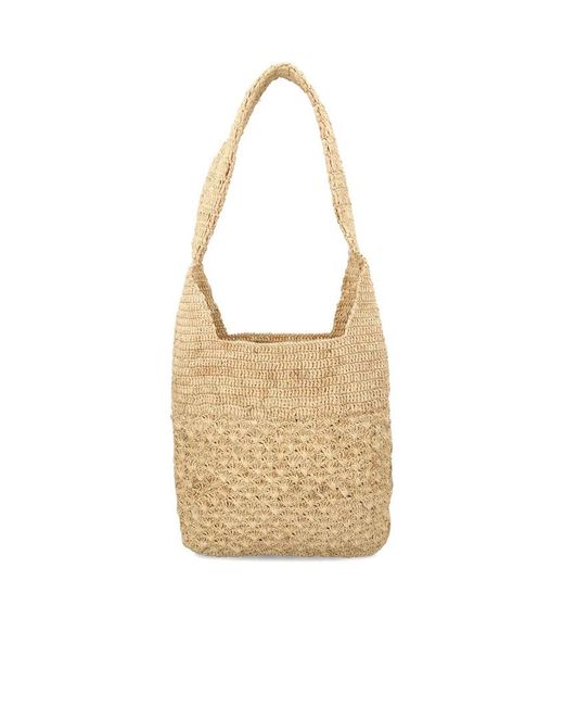 Isabel Marant Metallic Praia Small Shopper Bag