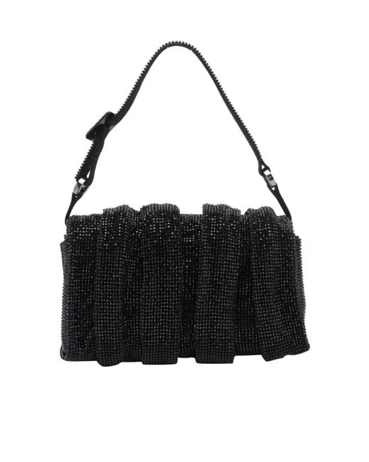 Benedetta Bruzziches Black Flap Shoulder Bag