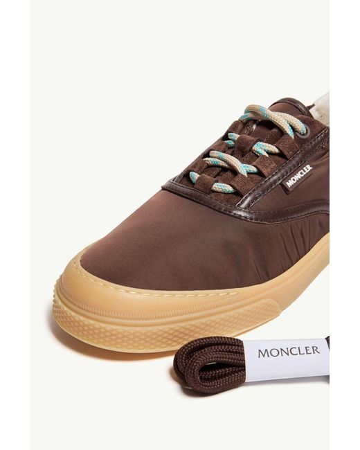 Moncler Brown Vera Leisure Sneakers for men