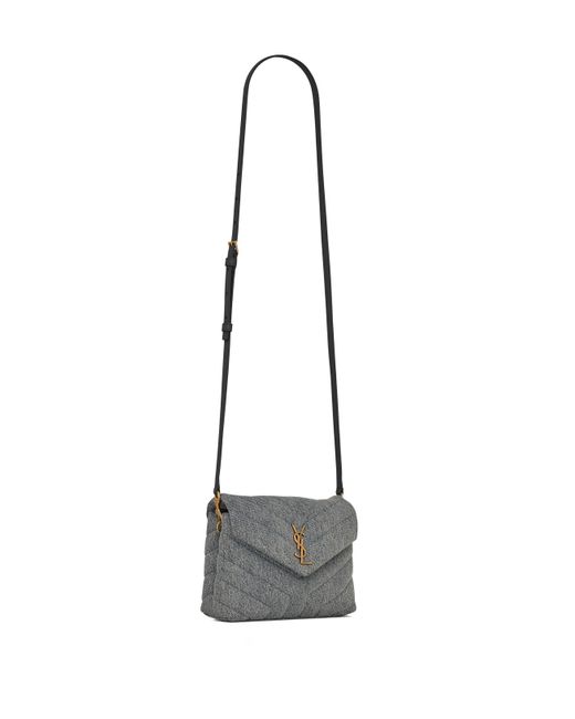 Saint Laurent White Loulou Toy Bag