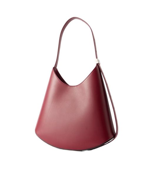 Jil Sander Red Small Shoulder Bag