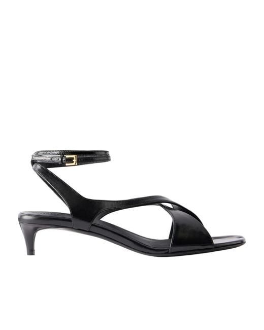 Khaite Multicolor Solid Color Leather Sandals