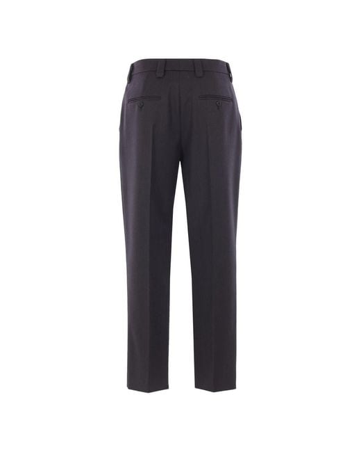 Prada Blue Tapered Pants