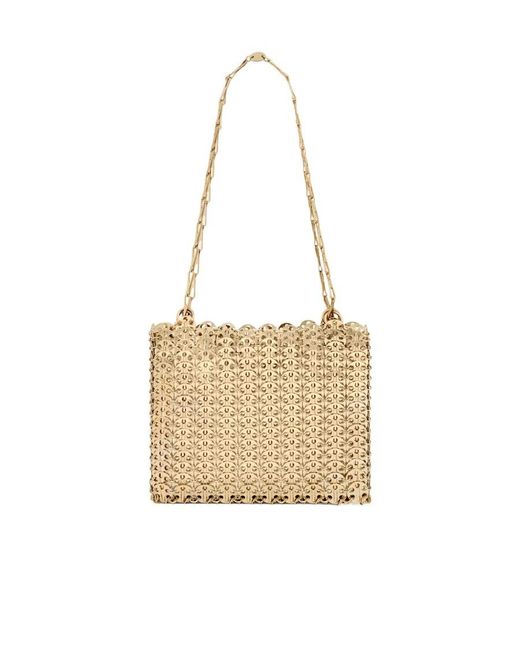 Rabanne Natural Chain Shoulder Bag