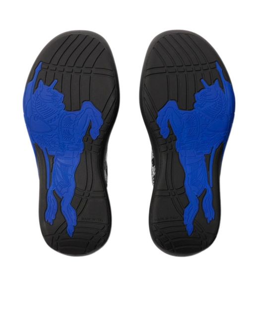 Burberry Blue Neptune Sneakers