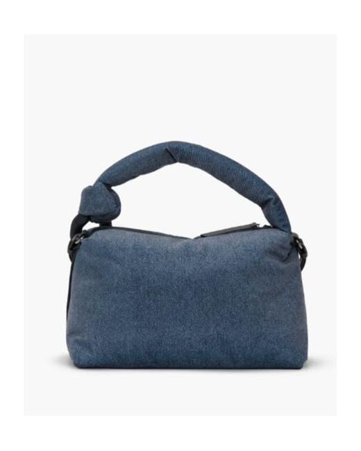 J.W. Anderson Blue Jw Anderson Logo Lettering Jwa Puffy Corner Bag