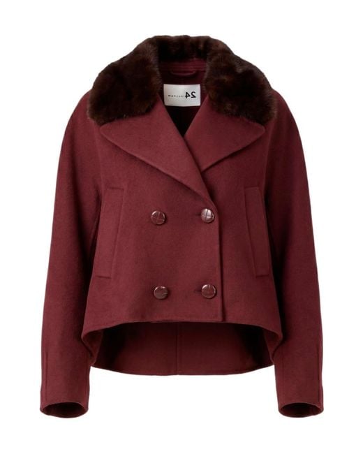 Manzoni 24 Red Long-Sleeve Jacket