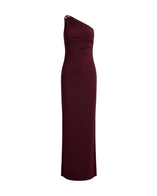 Ralph Lauren Purple Solid Color Ball Gown