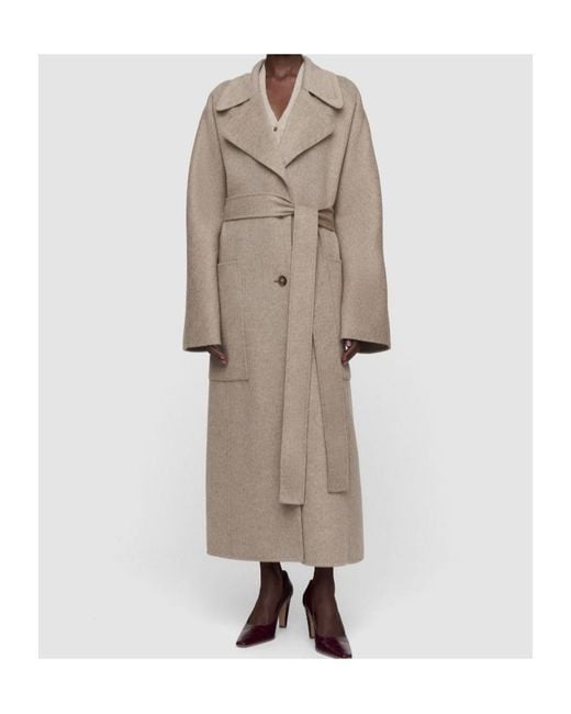 Joseph Natural Spencer Double Face Cashmere Coat