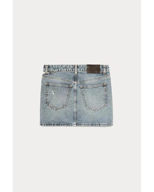 Dondup Blue Skirt