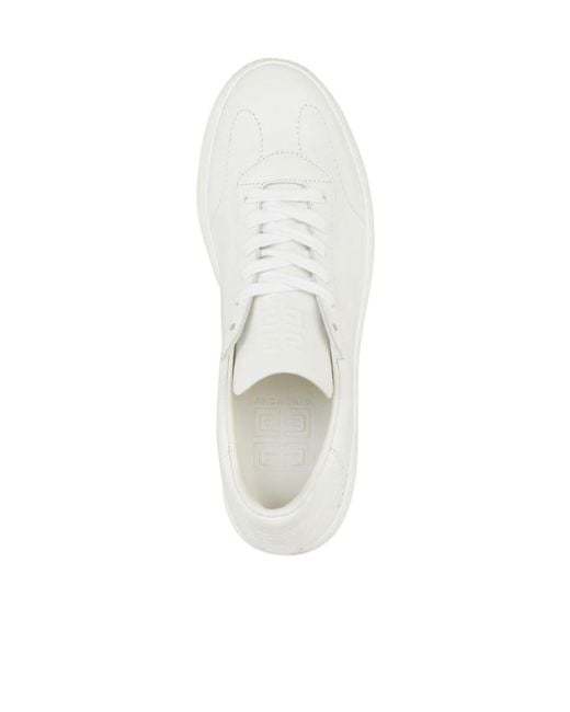 Givenchy White Town Low-Top Sneakers