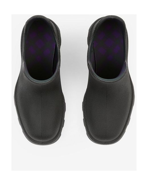 Burberry Black Marsh Slip-On Ankle Boots