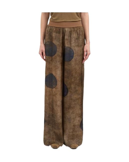 Uma Wang Brown Pantalone Pansy