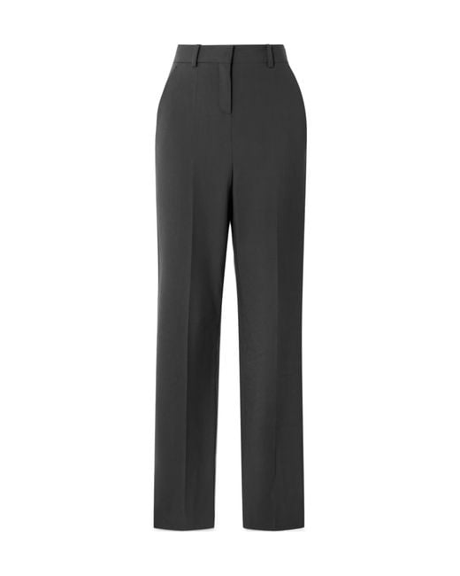 Calvin Klein Gray Tailored Wool Pants