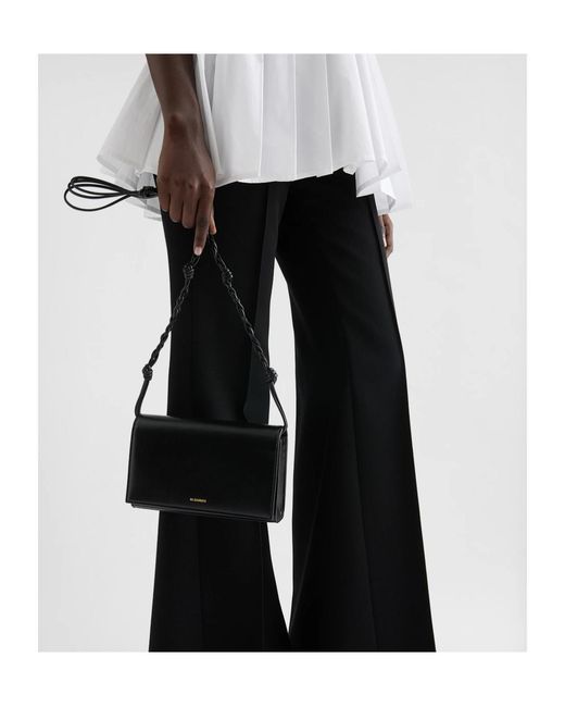 Jil Sander White Strap Tangle Wallet