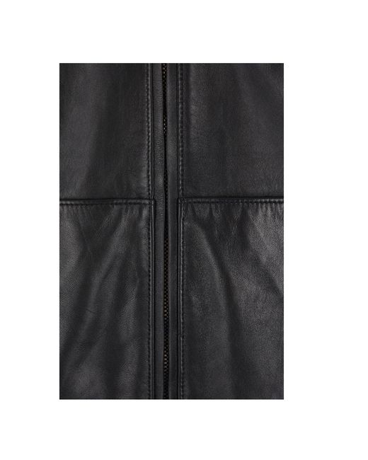 Dolce & Gabbana Gray Logo-Plaque Bomber Jacket for men