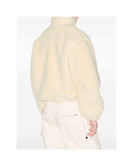 Isabel Marant Natural Isabel Marant Étoile Zipped Bomber Jacket