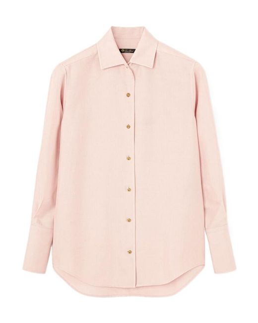 Loro Piana Pink Dunia Shirt