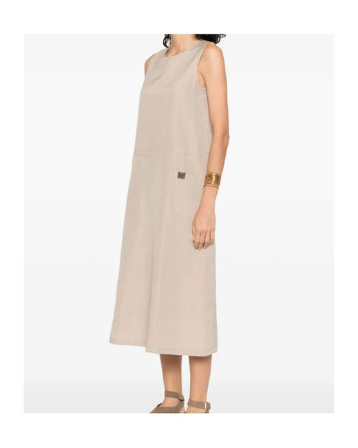 Max Mara Natural Kleid Midi Dress