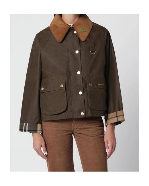 Barbour Brown Waxed Cotton Jacket