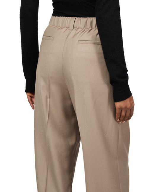 Moncler Natural Wool Trousers