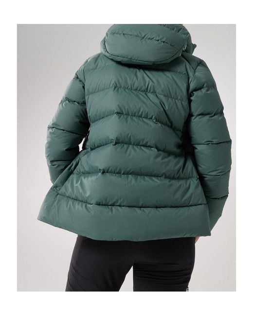 Arc'teryx Green Thorium Hooded Down Jacket