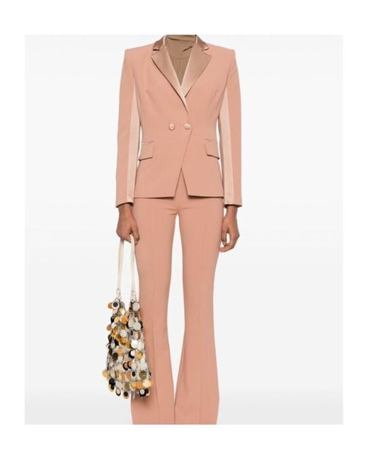 Elisabetta Franchi Pink Crêpe Jacket