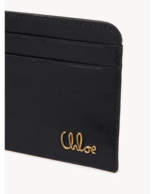 Chloé Black Chloé Iconic Card Holder