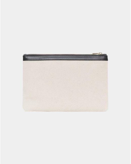 Anine Bing Natural Compact Shoulder Bag