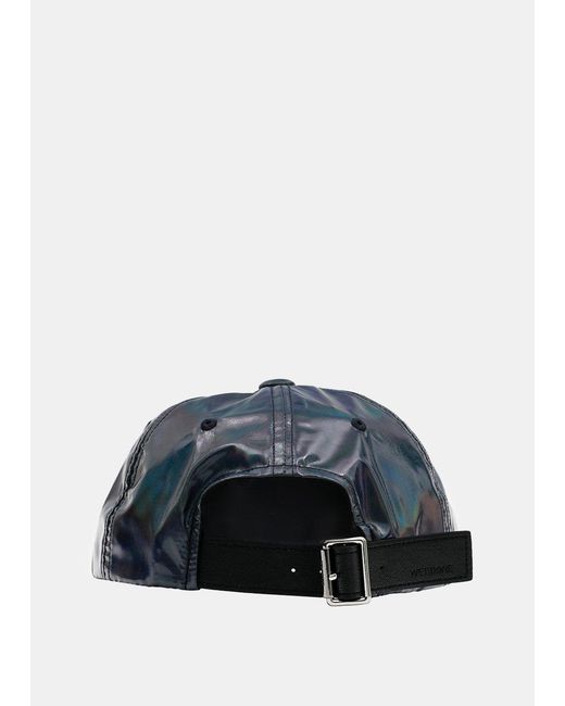 we11done Blue Baseball Hat for men