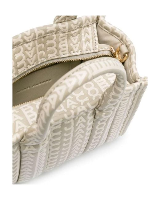 Marc Jacobs Natural The Monogram Micro Tote Bag
