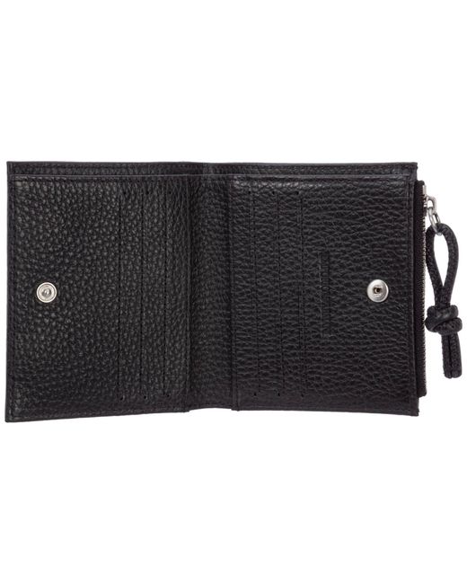 Emporio Armani Black Logo Detailed Wallet for men
