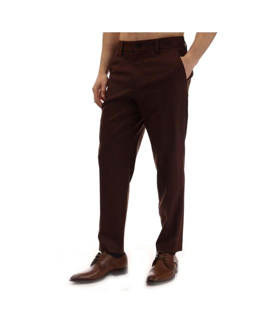 Boss Brown Perin3 Trousers for men