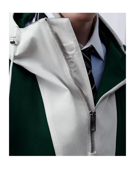 Dior Green Hooded Jacket for men
