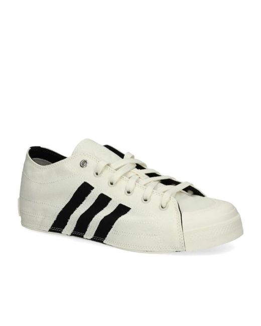 Y-3 Multicolor Nizza Lo Round Toe Lace-Up Sneakers for men