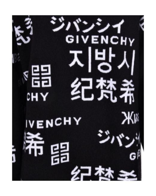 Givenchy Black Logo Sweater
