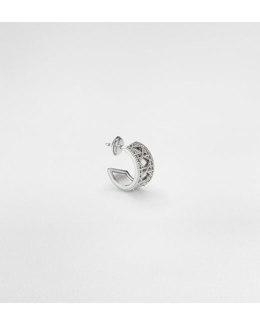 Dior White My Earrings
