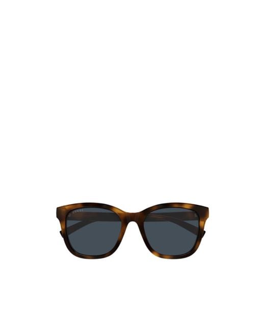 Gucci Black Eyewear Square Frame Sunglasses