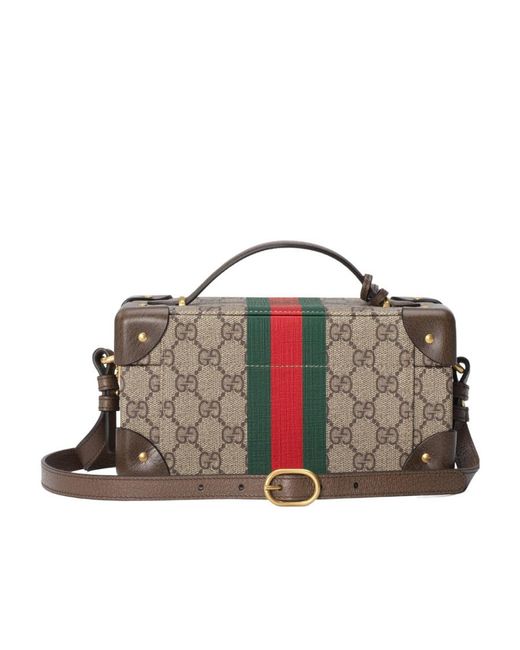 Gucci Brown Savoy Jewelry Case