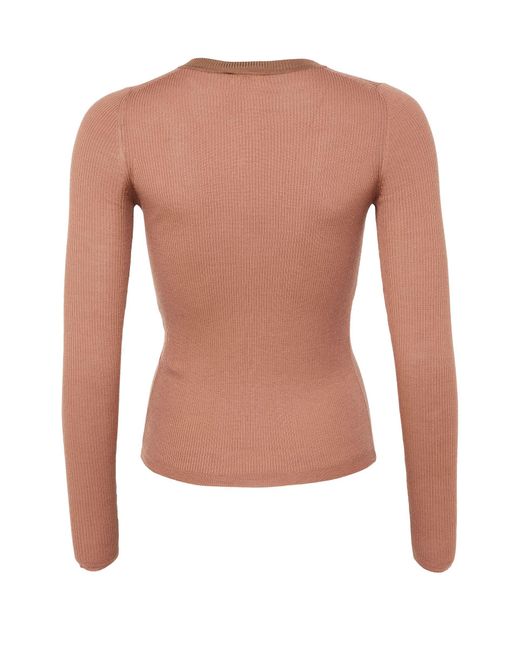 Chloé Pink Wool Knitted Sweater