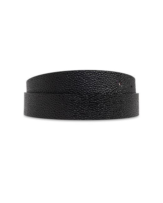 DSquared² White Logo-Engraved Buckle Belt for men