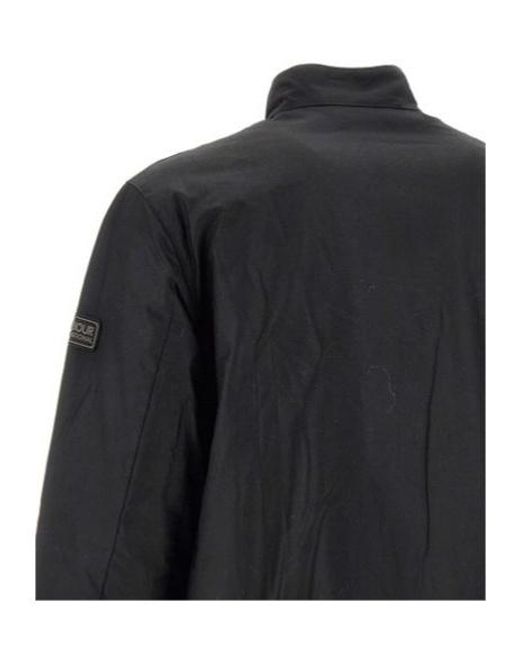 Barbour Blue Buttoned Long-Sleeved Jacket for men
