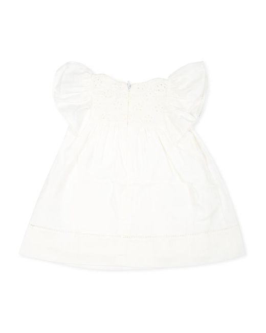 Chloé White Ruffle-Detail Pyjamas Set