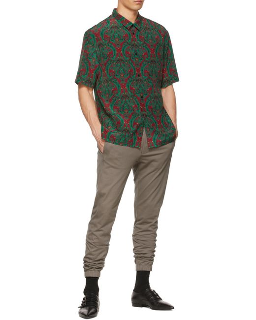 Saint Laurent Green Shirt for men