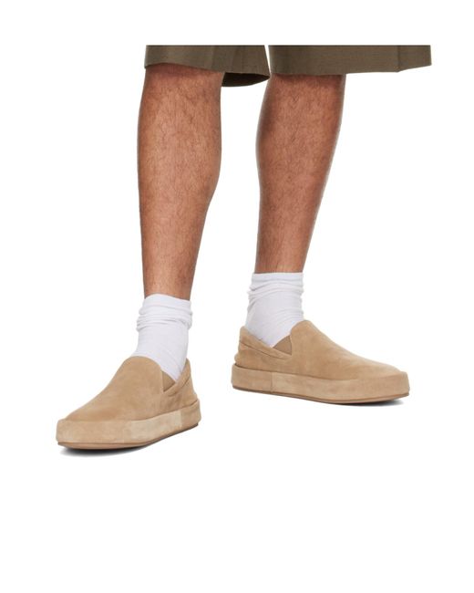 Marsèll Natural Cassapelle Low-Top Sneakers for men