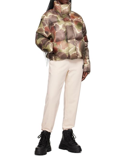 Canada Goose Brown Cypress Cropped Puffer Jacket