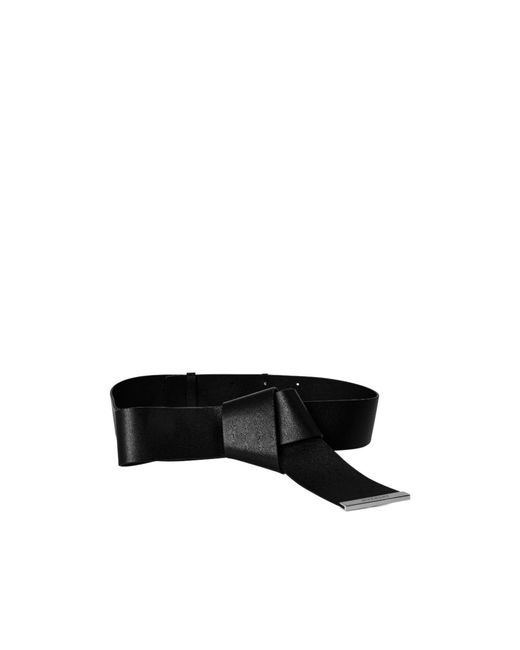 Givenchy Black Solid-Color Wide Belt