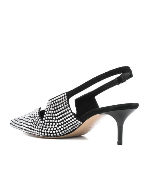 Coperni White Pointed High Heel Sandals